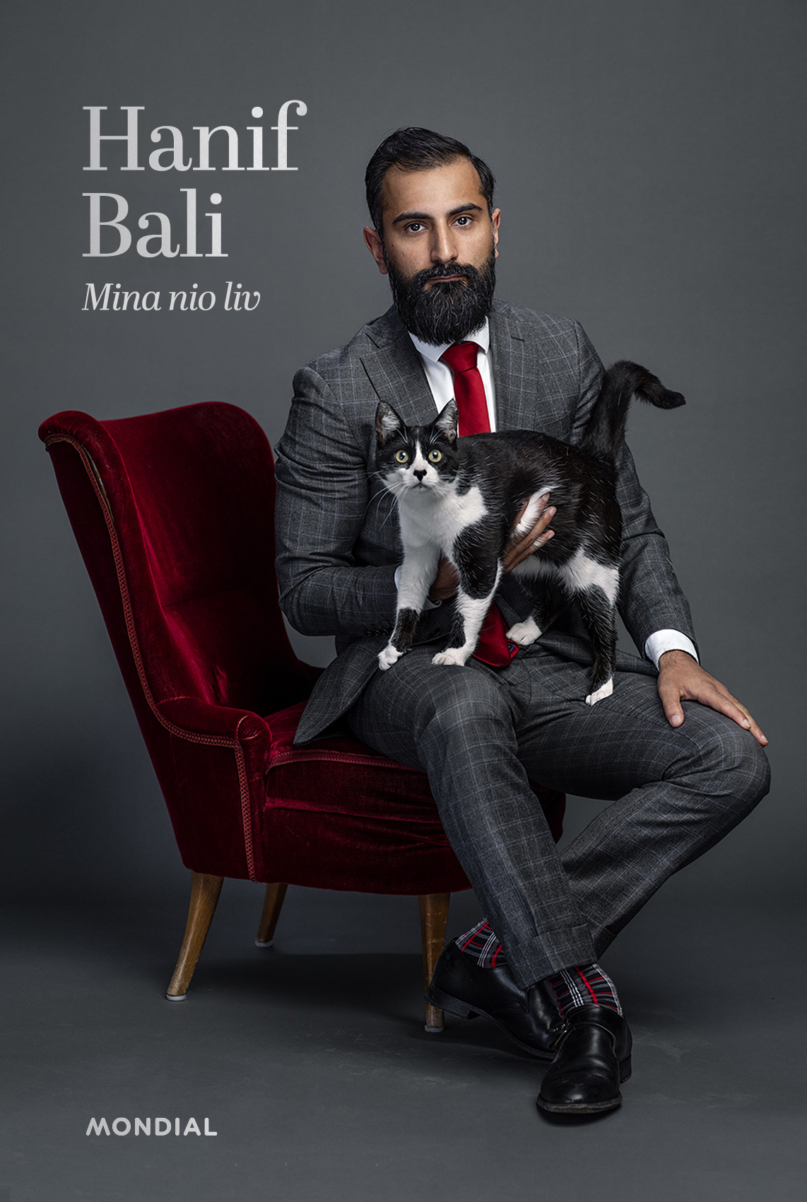 Omslag: Mina nio liv