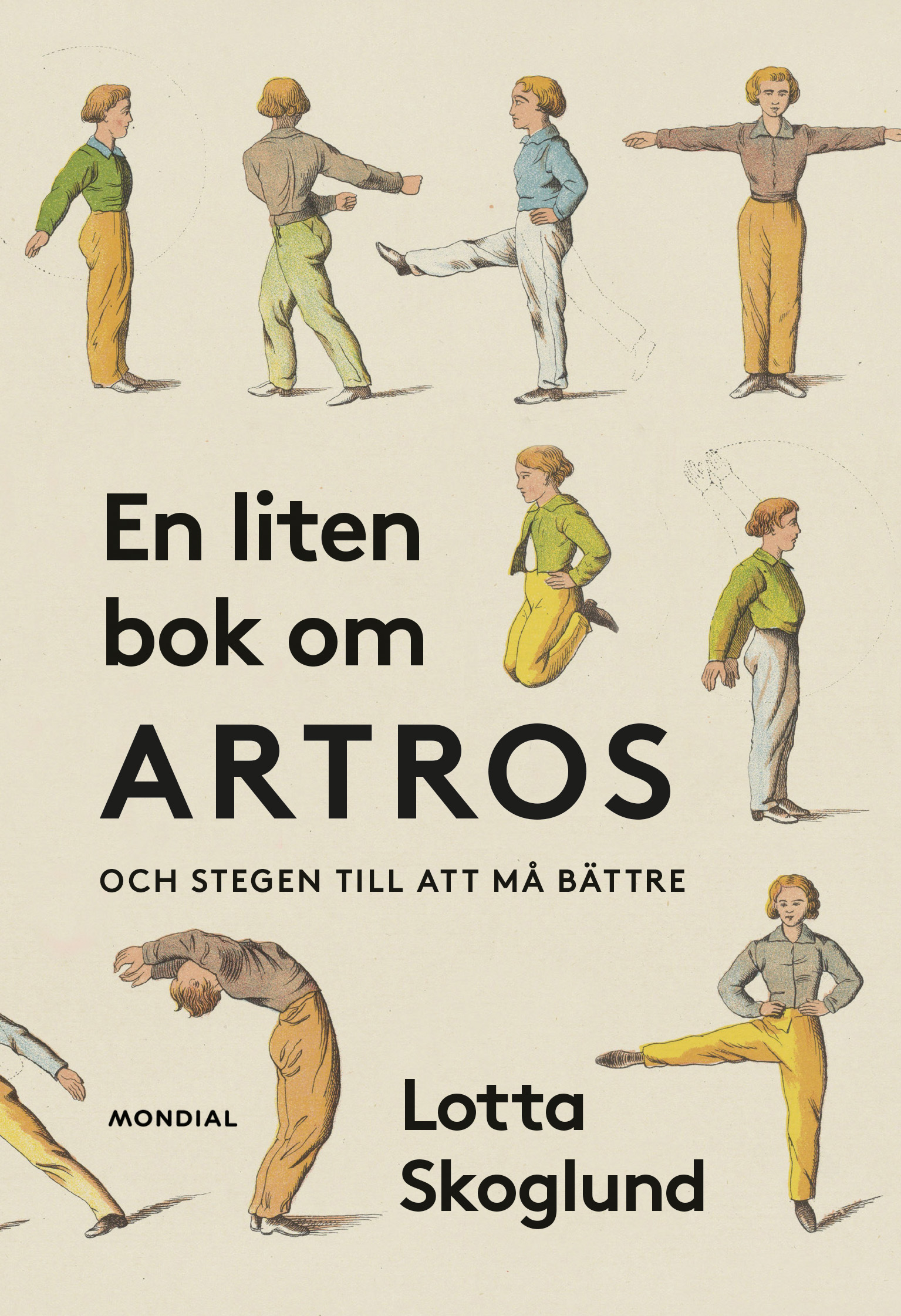Omslag: En liten bok om artros : och stegen till att må bättre