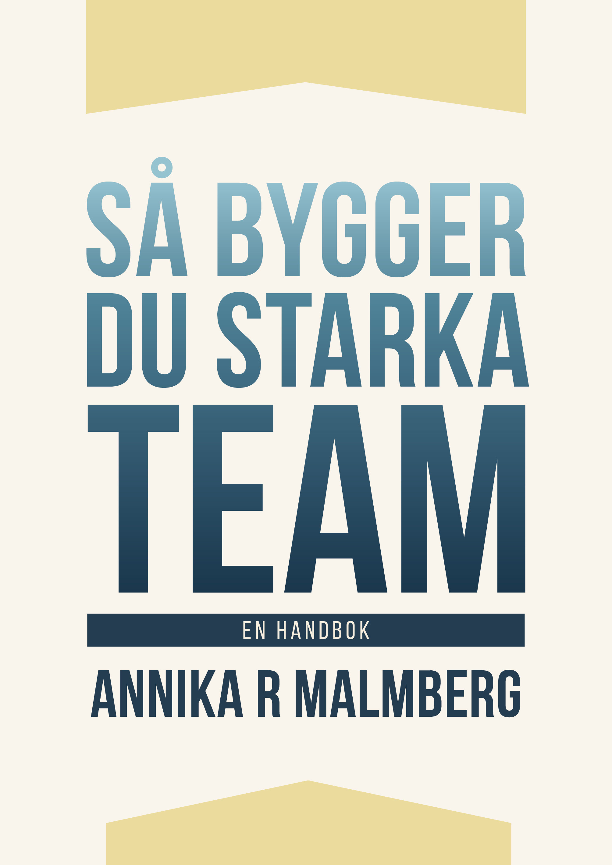 Omslag: Så bygger du starka team : en handbok